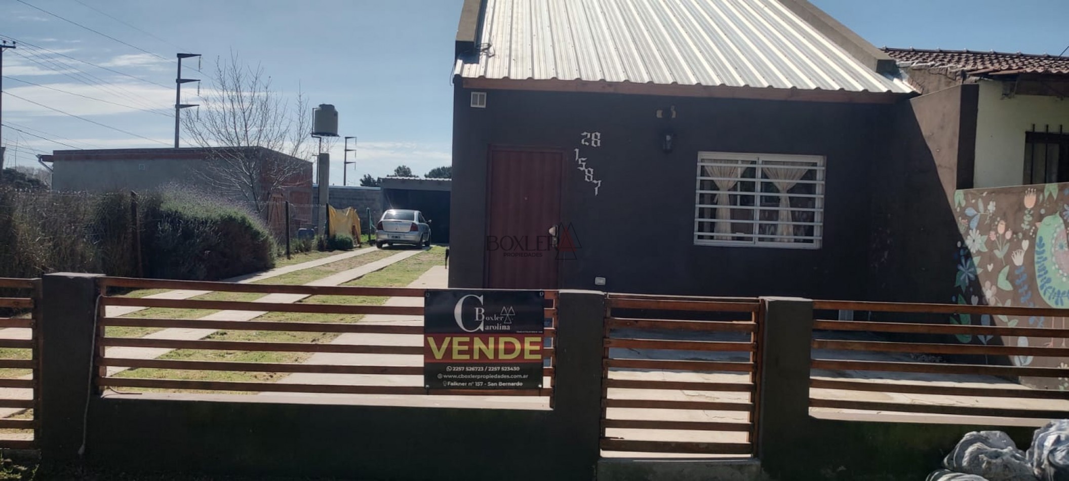 CASA sobre lote propio + GARAGE/TALLER