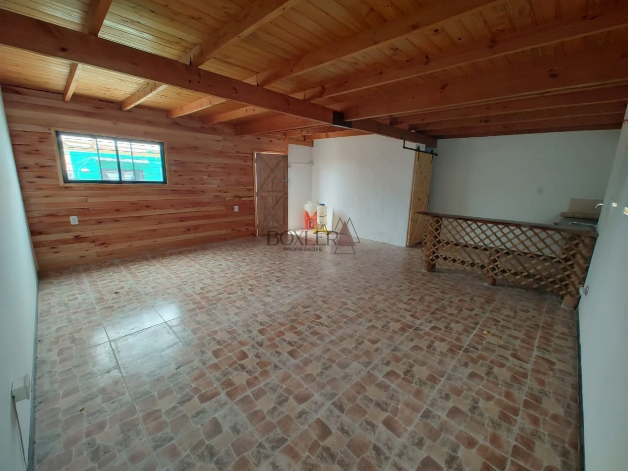 Vivienda y renta en un mismo lugar: casa + monoambiente en Mar de Ajo